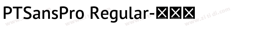 PTSansPro Regular字体转换 PTSansPro Regular字体转换